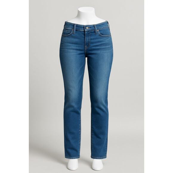 Lucky Brand Denim - Lucky Brand Brook Straight Jeans women  Medium Wash Denim vintage, comfortable